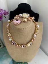 Set orecchini collana pietre