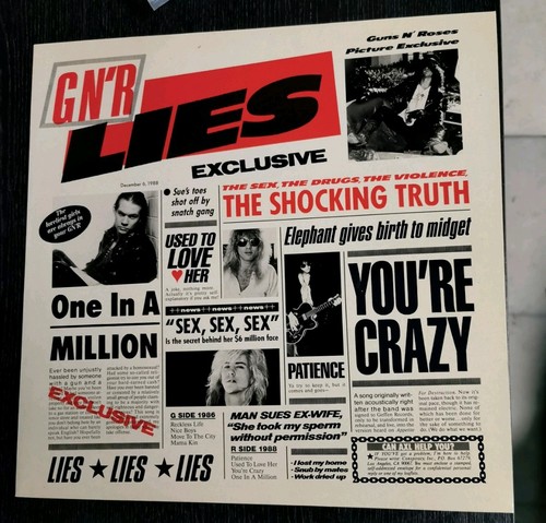 Guns roses n r - guns, lies