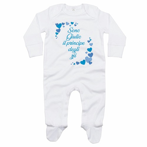 Tutina neonato personalizzata