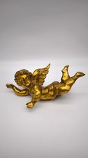 82773 Scultura angioletto in legno dorato