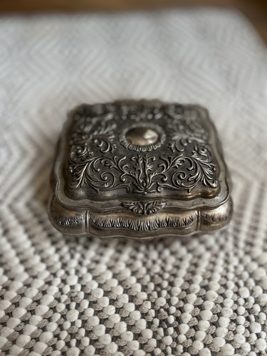 Portagioie vintage placcato