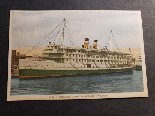 Steamer richelieu canadian - steamer, ss