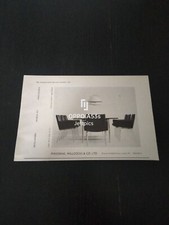 1966 CHAIRS AP 57 TABLE AT 322 DESIGN HANS WEGNER SALESCO A/S VINTAGE AD PUB