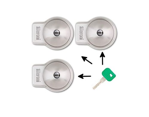 Kit lucchetti sicurezza - lucchetti,