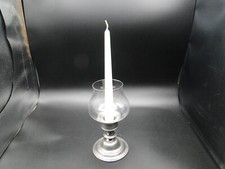 Candelabro di Peltro Con Globe