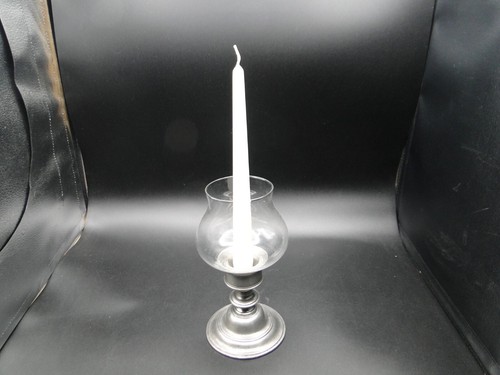 Candelabro peltro con - peltro,