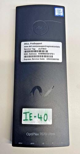 Dell optiplex 7070 ultra - ultra, mini
