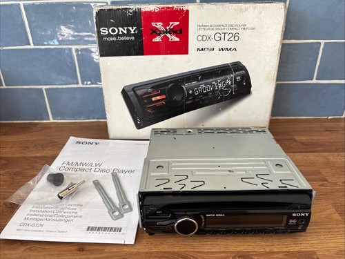 Sony cdx gt26 - cdx-gt26, xplod