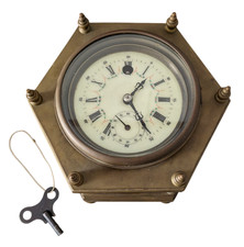 Antico orologio da tavolo a