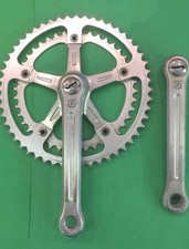 Guarnitura Ofmega  170 ingranaggi 42-52 crankset Vintage 