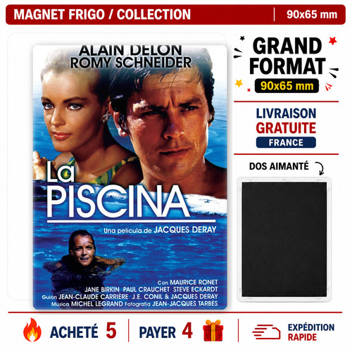 Magnet frigo piscina - magnet,