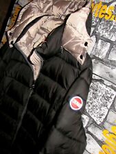 Colmar original  Vintage  woman satin nylon padded giacca Jacket Piumino  '00s