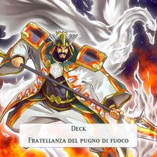 Yu Gi Oh Yugioh! Deck Mazzo Fratellanza del Pugno di Fuoco Cigno Leone Re Tigre