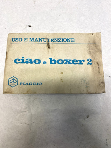 Libretto uso manutenzione - libretto, e