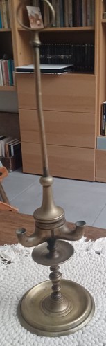 Antico lume lampada - , olio
