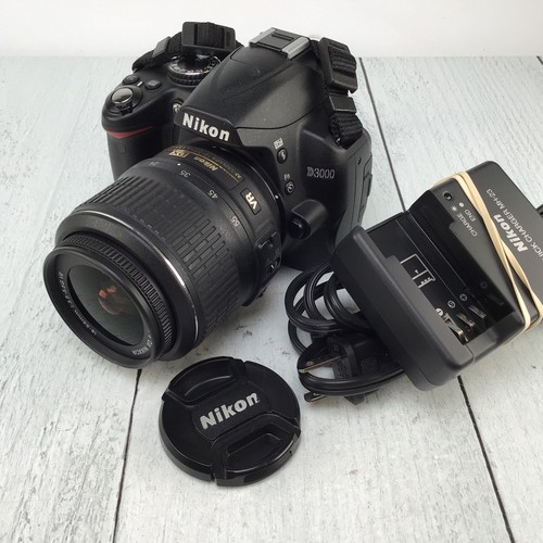 Fotocamera nikon d3000 con - fotocamera,