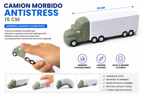 Camion morbido antistress - morbido,