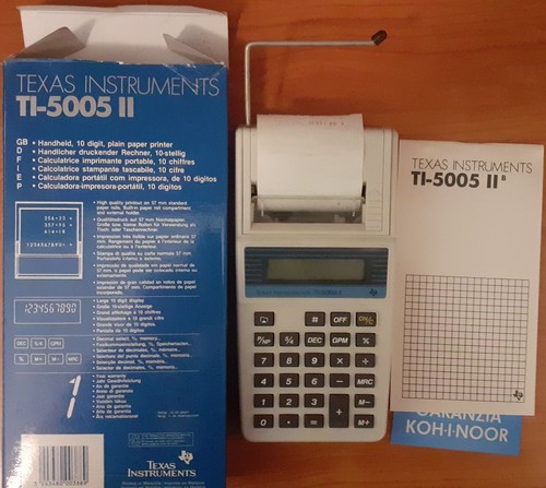Calcolatrice texas instruments - texas,
