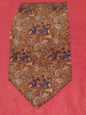 SALVATORE FERRAGAMO MADE IN ITALY VINTAGE CRAVATTA TIE KRAWATTE ネクタイ (nekutai)