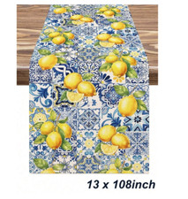 Tovaglia con limoni e