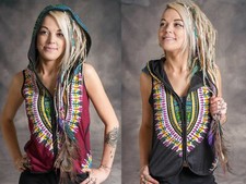 GILET TRIBALE africano azteco