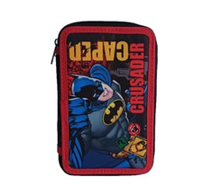 Astuccio Scuola 3 Zip Batman
