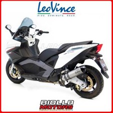 8565EU MARMITTA LEOVINCE APRILIA SRV 850 2012 - 2016 LV ONE EVO STAINLESS STEEL 