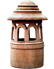 Comignolo in terracotta Øint.30cm - Cylindrical Chimney Øint.30cms (9395)