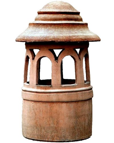 Comignolo terracotta - comignolo, in