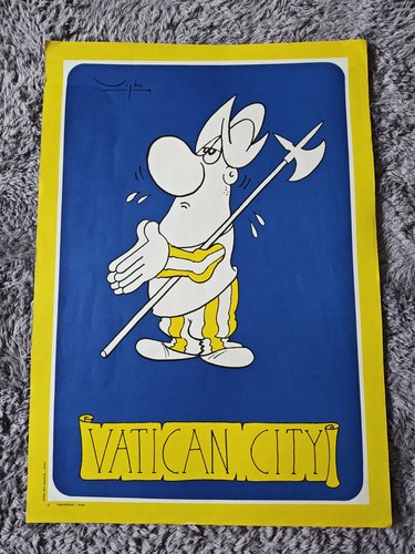 Poster vintage vatican - poster, city