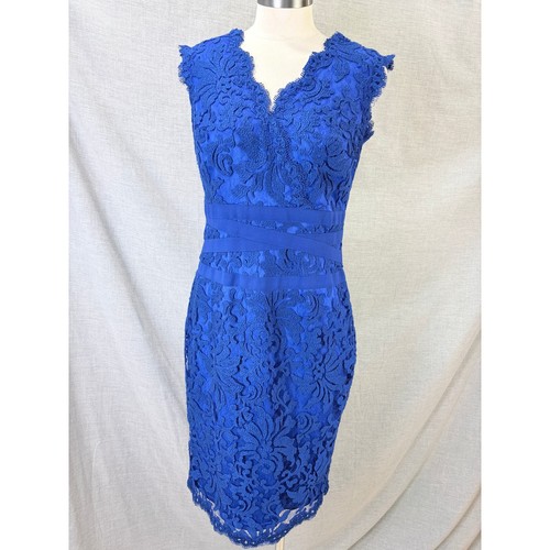 Abito tubino tadashi shoji blu - abito,
