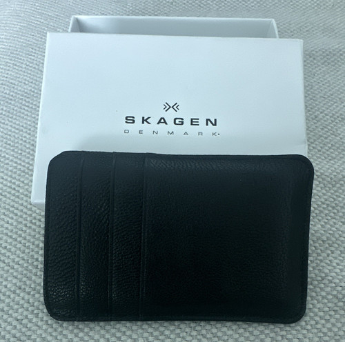 Portafoglio skagen uomo - portafoglio, nero