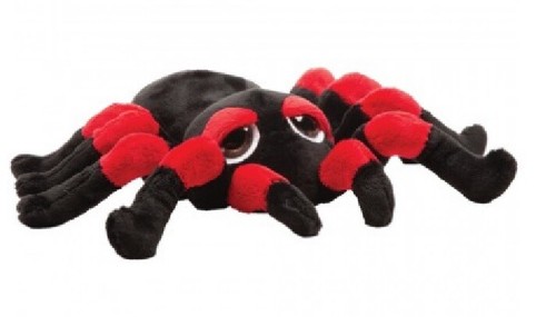 Suki 14567 ragno nero - nero-rosso, 30