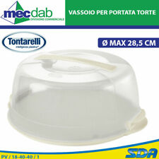 Vassoio Porta Torte e Crostate Con Coperchio Max Ø 28,5 Cm Tontarelli