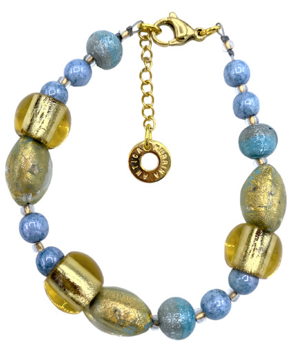 Bracciale donna vetro - bracciale, di