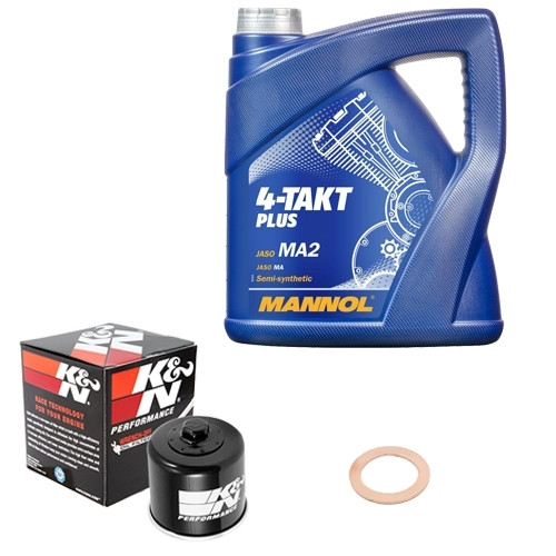 Kit filtro olio mannol - olio,