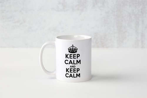 Tazza keep calm and - “keep,