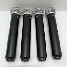 (4) Shure BLX2 PG58 Microfoni