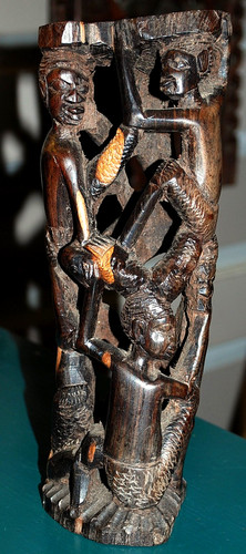 Statua vintage makonde - statua,