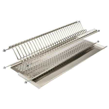 Scolapiatti acciaio inox - in,