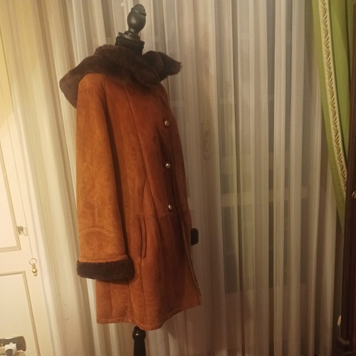 Cappotto montone con cappuccio - con,