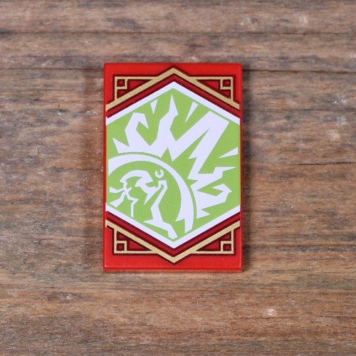 Lego tile 2x3 - ninjago, banner