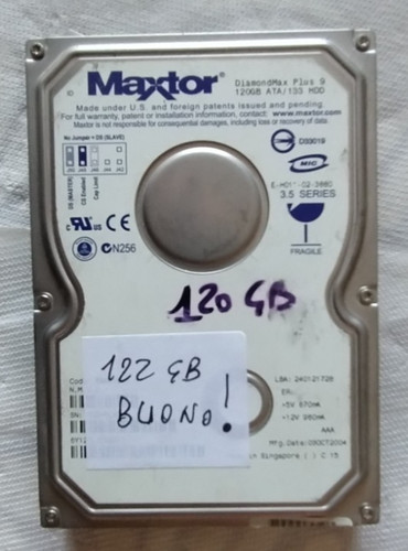 Hard disk 120 maxtor - hard, gb