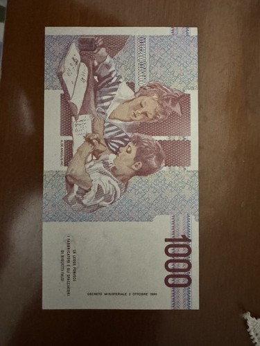 Banconota mille 1000 lire - 1000,