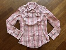 LEVI'S CAMICIA DONNA CAMICIA TG. M  VINTAGE Multicolor Stile Western