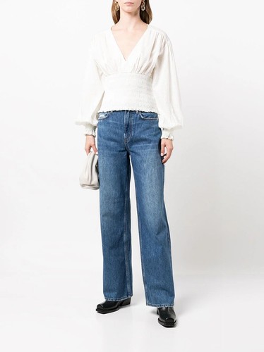 Camicetta top donna bianca - , con