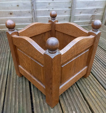 Fioriera vintage in legno