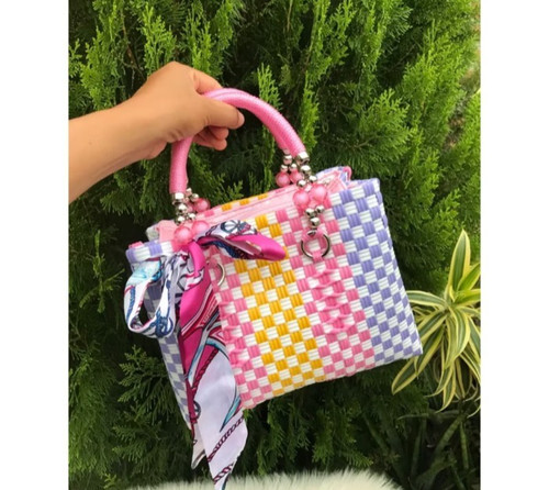 Handmade woven bag autentik - woven,