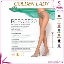 Collant riposante Golden lady repose 20 velato 5 paia