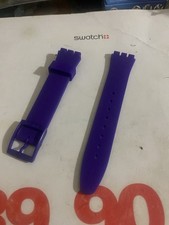 SWATCH CINTURINO NEW GENT X Attacco 17 MM Viola Nuovissimo